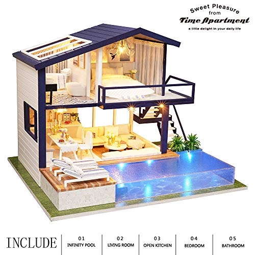 DIY Miniature Dollhouse Kit - 124 scale