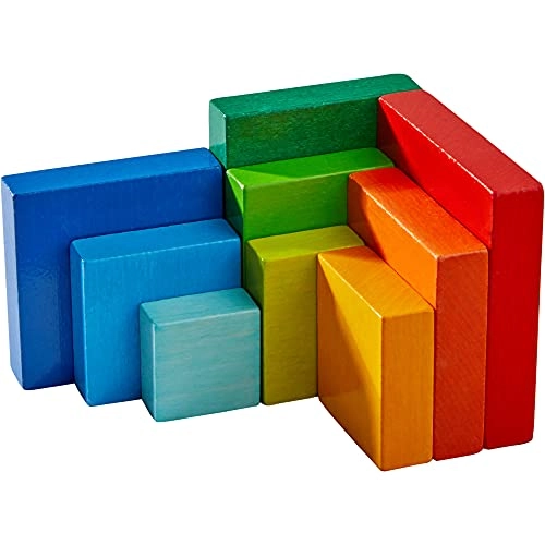 Rainbow Cube - 12m+ 10 pieces
