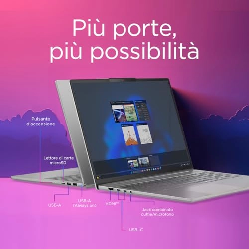 IdeaPad Slim 5i 83J1005XIX - 16'' Core 7 240H 16GB DDR5 1TB SSD