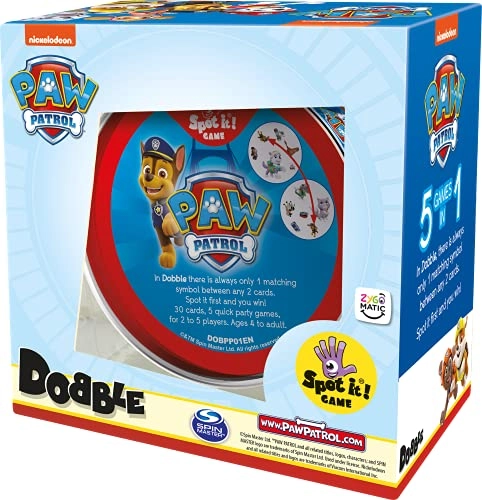 Dobble: Paw Patrol - Card Game