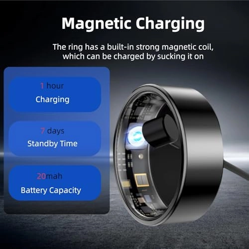 Smart Ring - IP68 Magnetic Charging 6 days