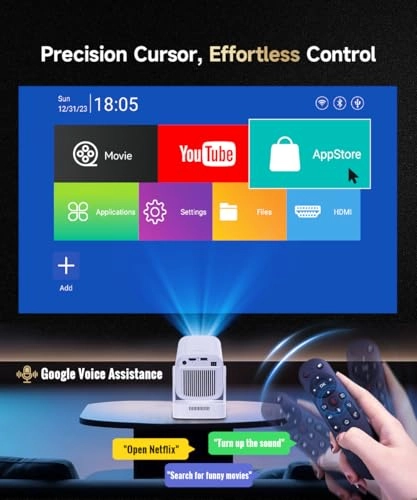 Mini Smart Projector - 260 ANSI 1080P