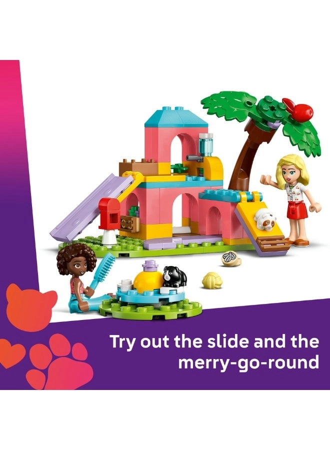 Friends Guinea Pig Playground (42640) - 2 Minidolls 2 Animal Figures