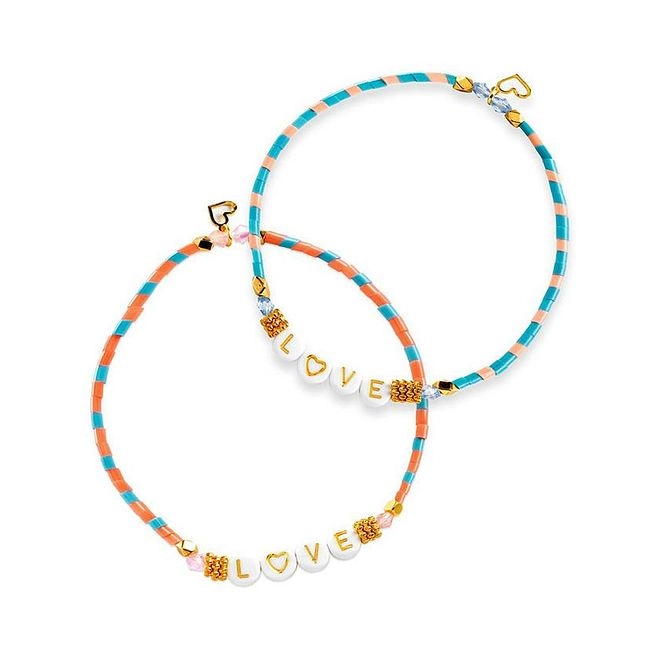 Duo Jewels Heart Heishi - Jewelry Kit 250 beads