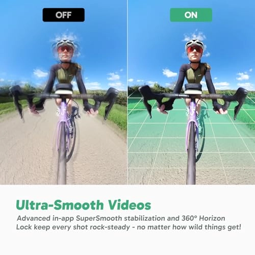 360 Action Camera - 5.7K 48MP