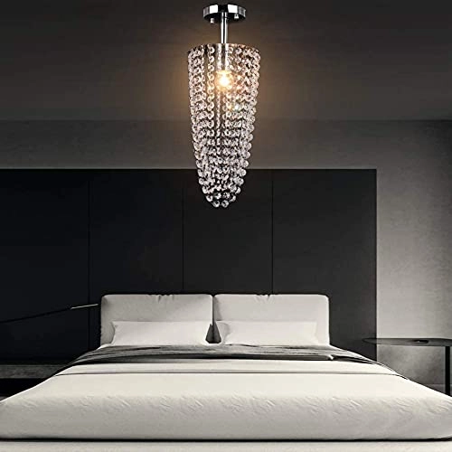 Crystal Chandelier - 1 Light K9 crystal