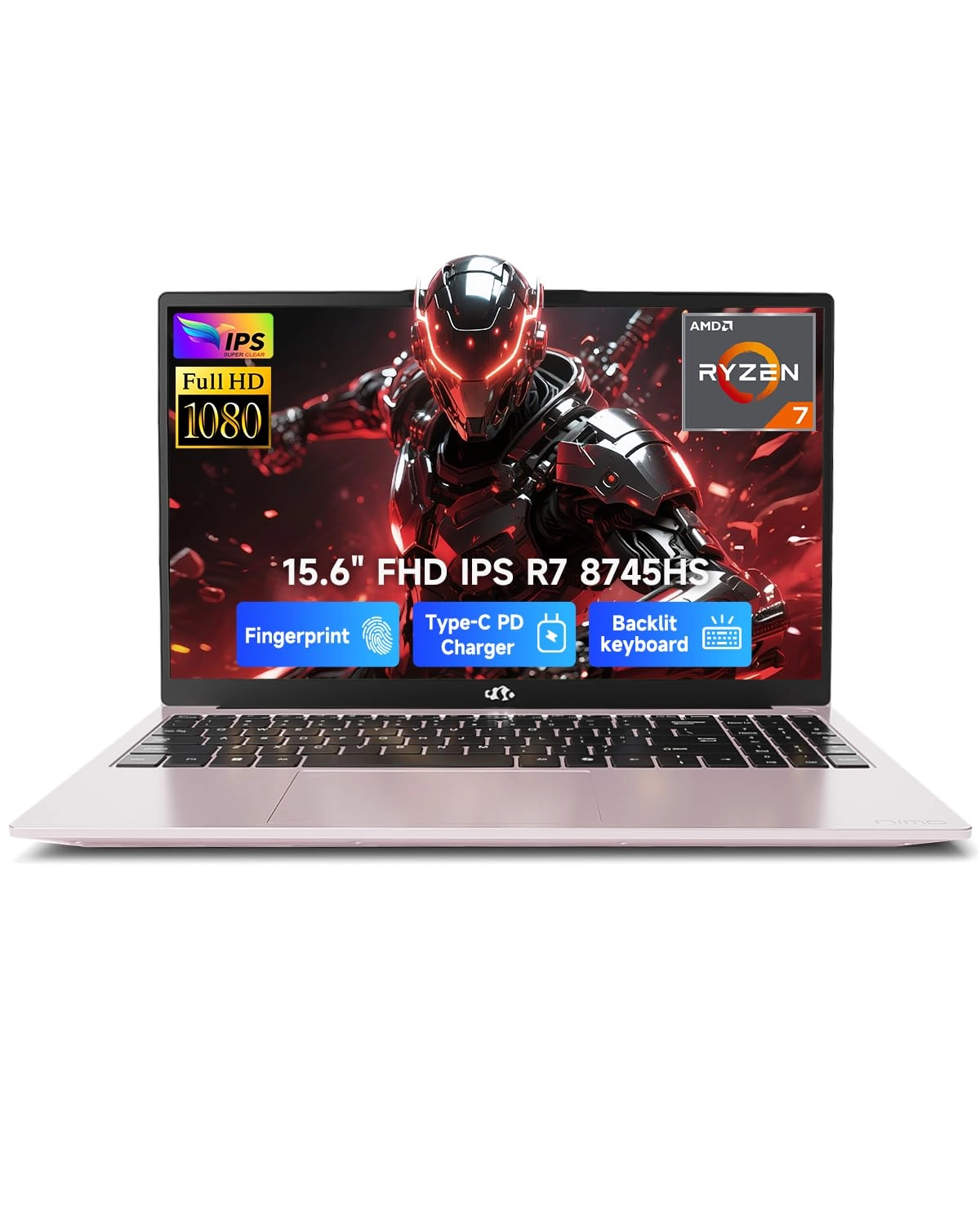 NIMO N158L N158 - 15.6'' Ryzen 7 8745HS 32GB DDR5 1TB SSD