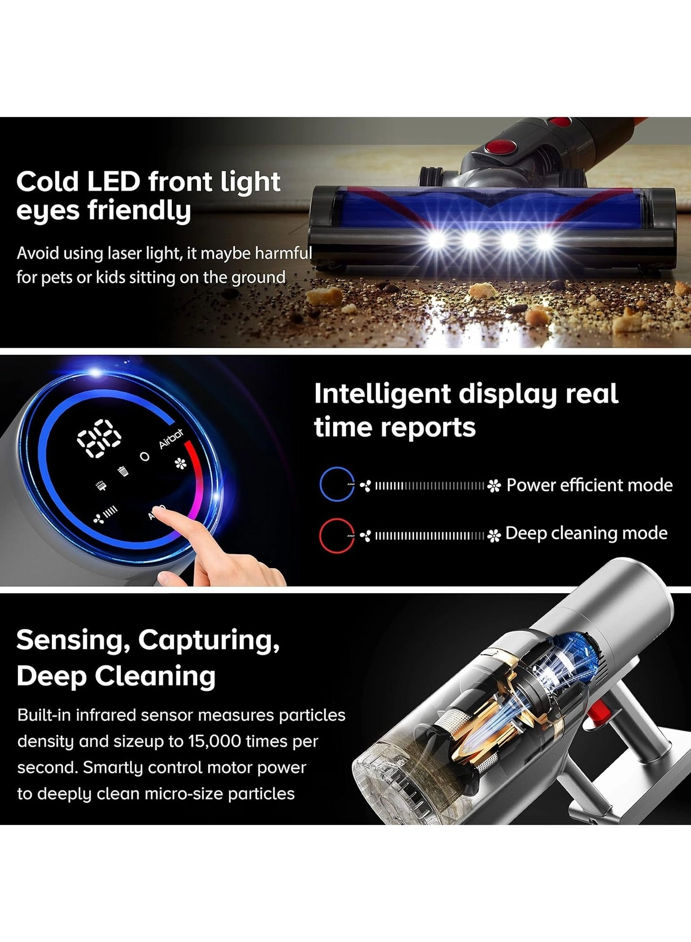 Cordless Vacuum Cleaner - 250W 45mins