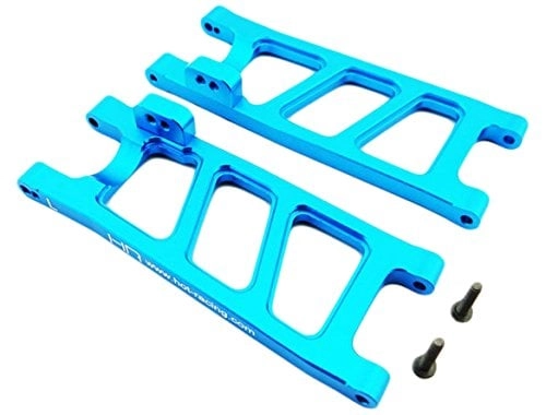 Hot Racing ECT5606 - Blue Aluminum Rear Suspension Arms ECX 2WD