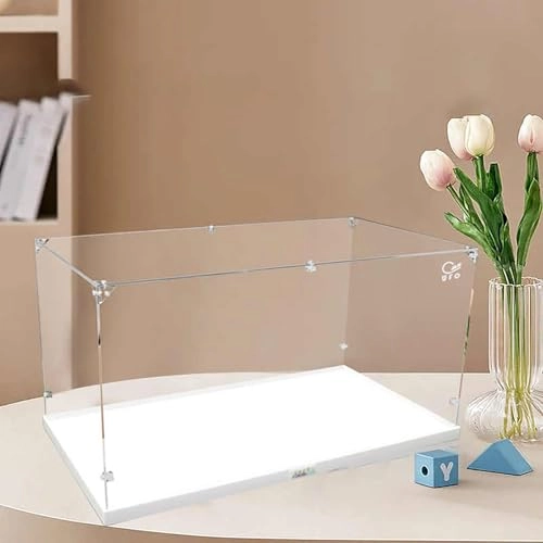 Acrylic Display Case - 61 x 33 x 33.6 cm transparent