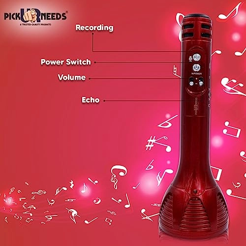 WS-1698 - Karaoke Mic Wireless Bluetooth
