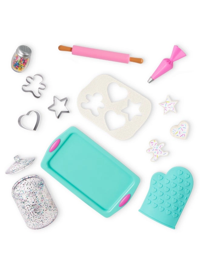 Emery Fashion Doll Playset - 18-inch Baking Ages 3+