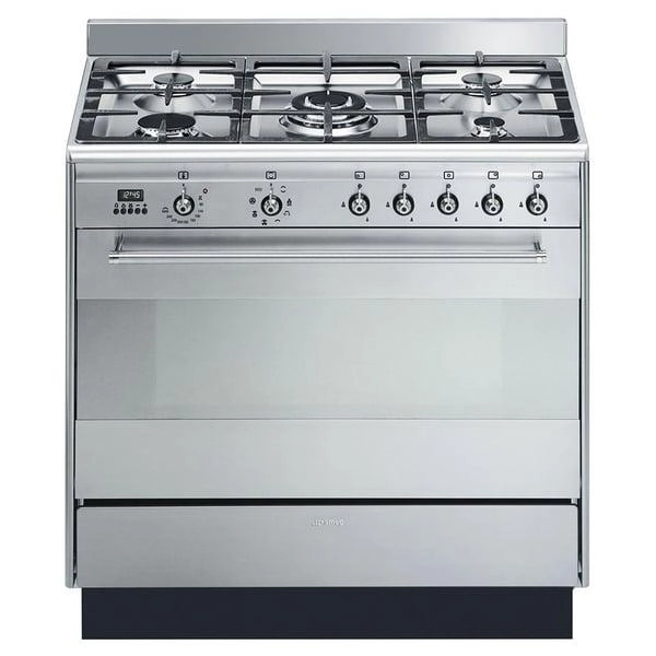 Smeg Gas Plus SUK91MFX9 Dualfuel Cooker