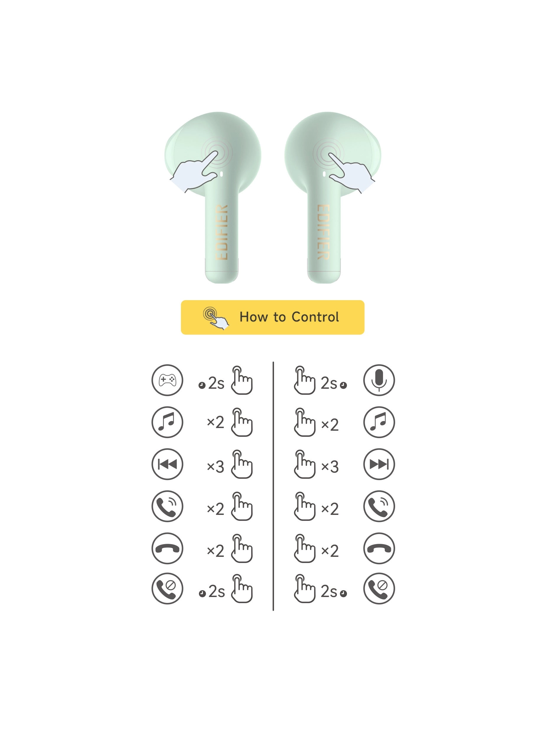 X2s Wireless Earbud