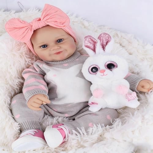 Maddie Reborn Baby Doll - 20 Inch Full body vinyl girl Ages 3+