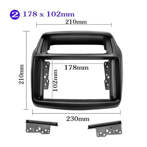 car radio fascia - L200 Triton 2006+