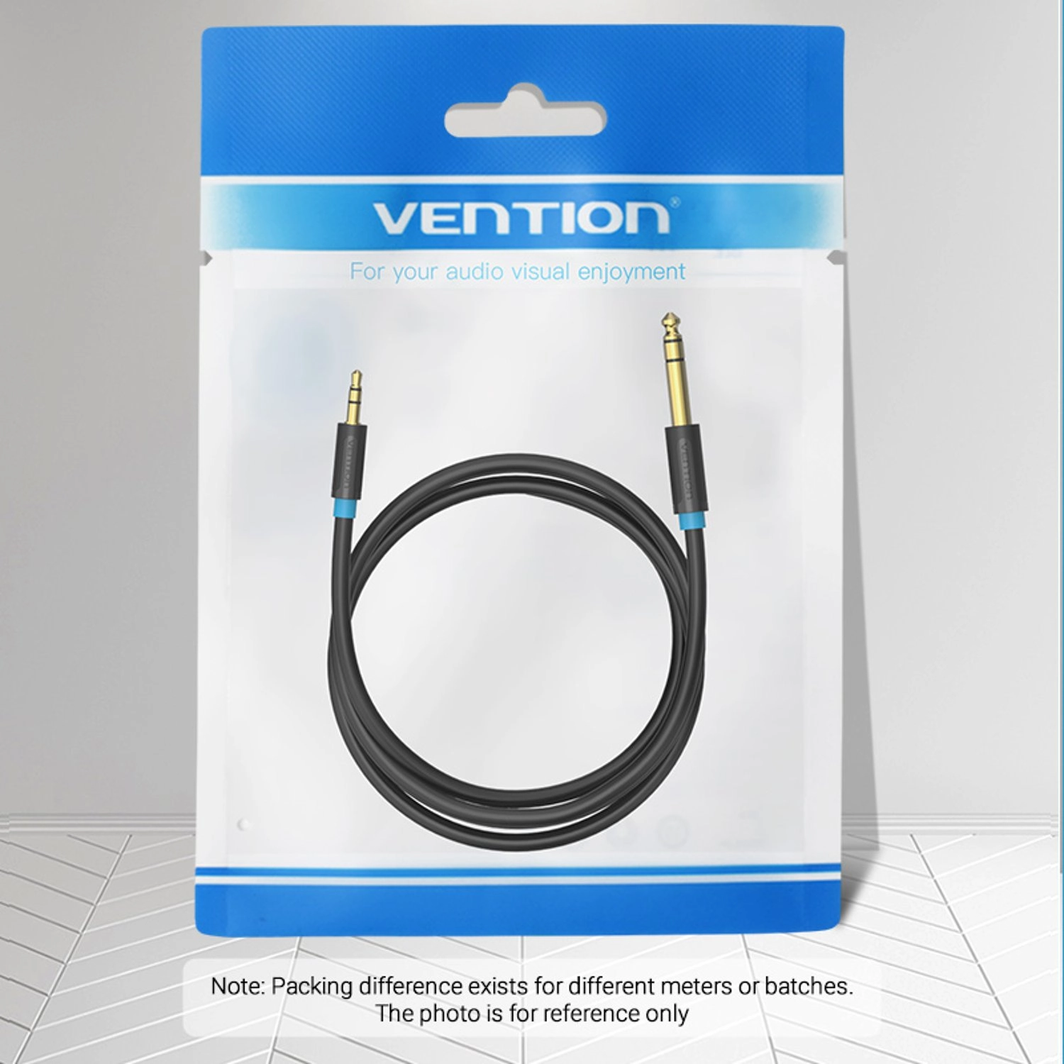 6.5mm Male to 3.5mm Male Audio Cable - 3M