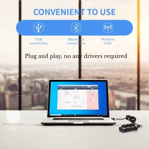 3-Key Programmable Keyboard - Wired/Wireless