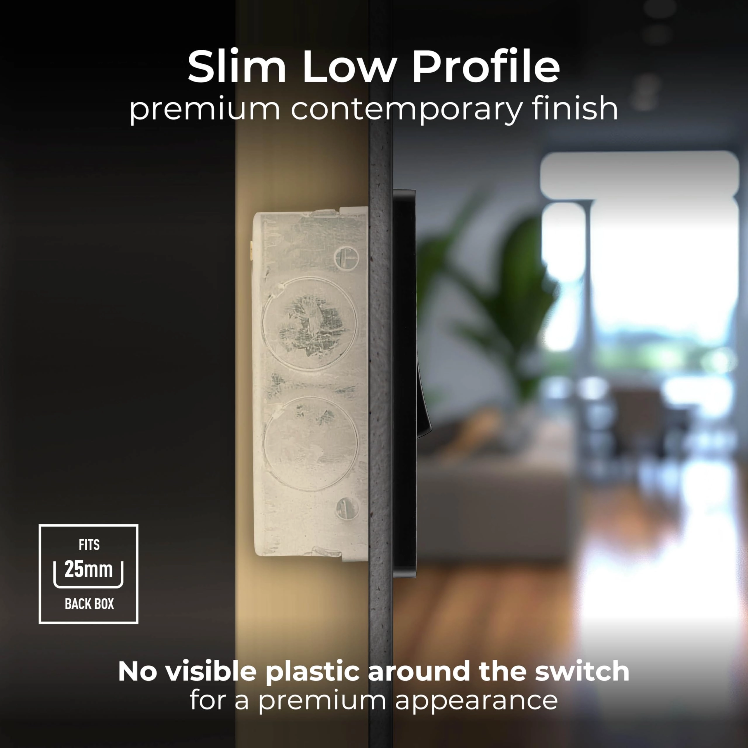 Single Intermediate Wall Light Switch - 16AX 20A