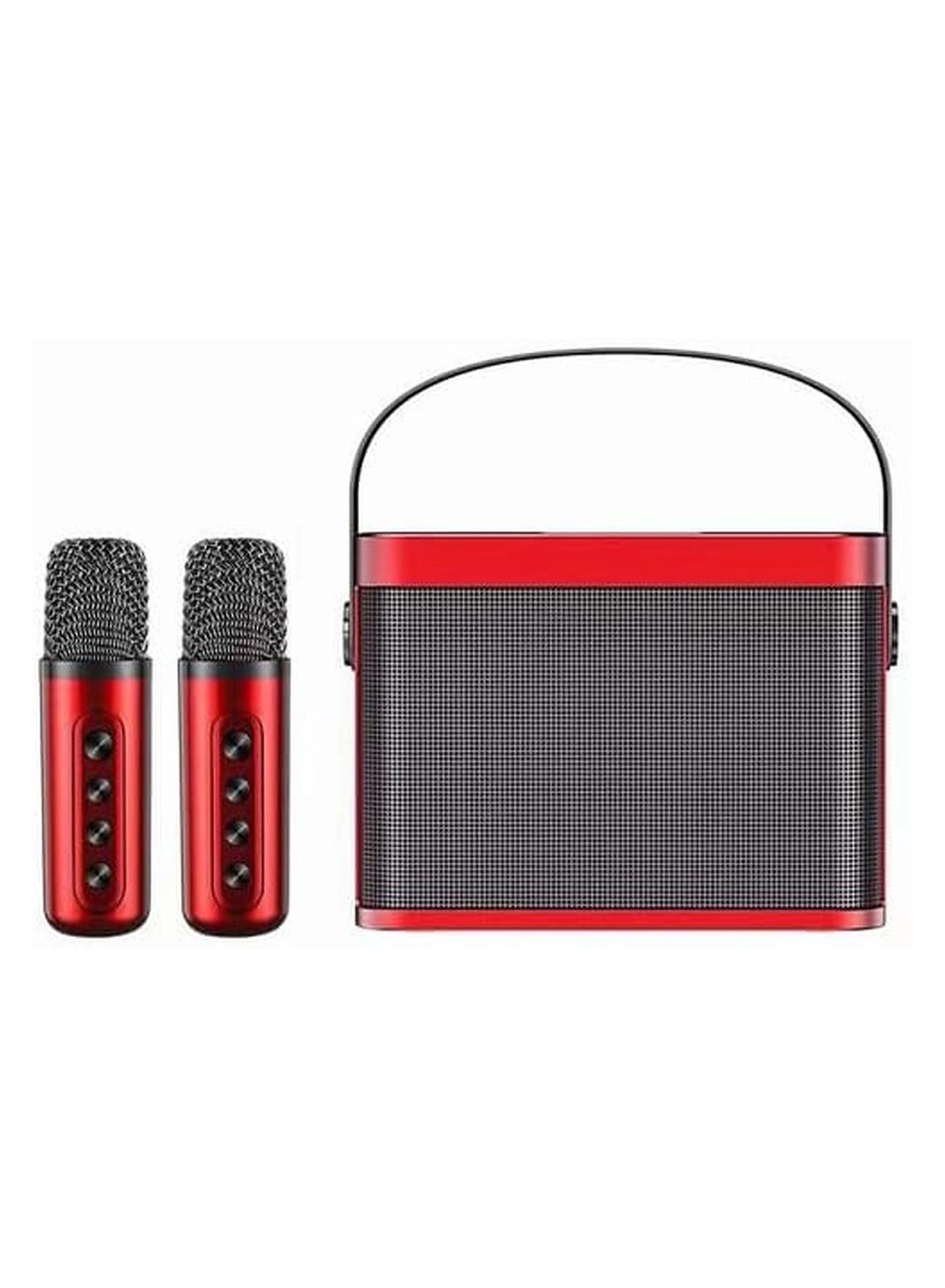 M25 Karaoke Bluetooth Speaker - Dual Wireless Microphone
