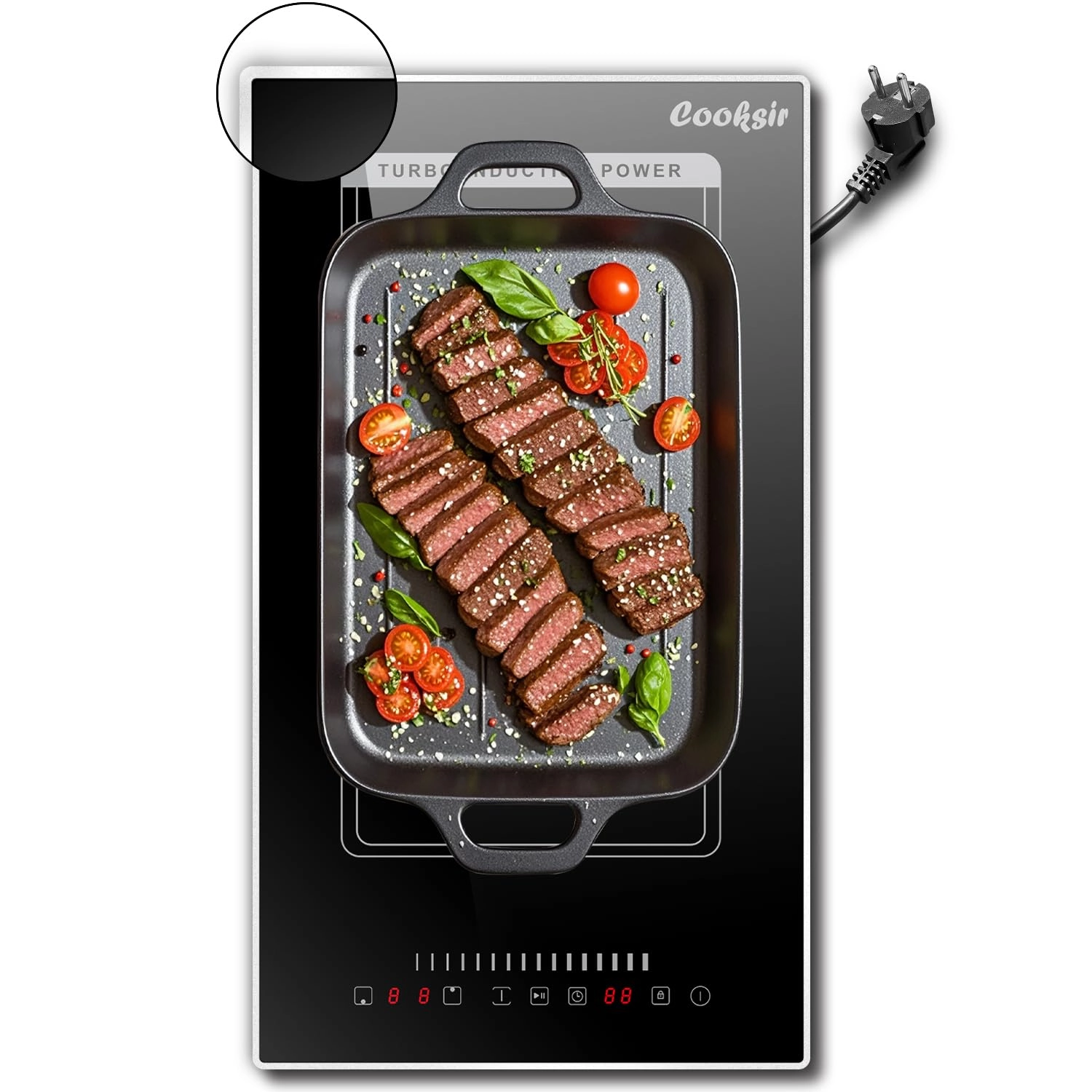 Cooksir CSI-B22811K-BS Induction hob