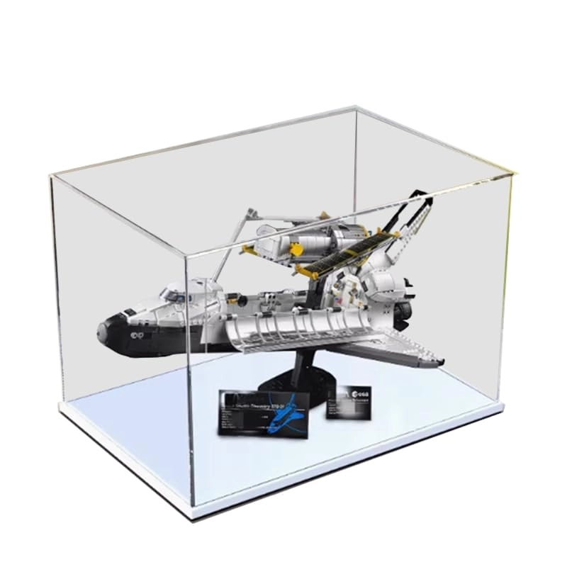 Display Case (10283) - 23.62x15.74x15.74in. White Bottom