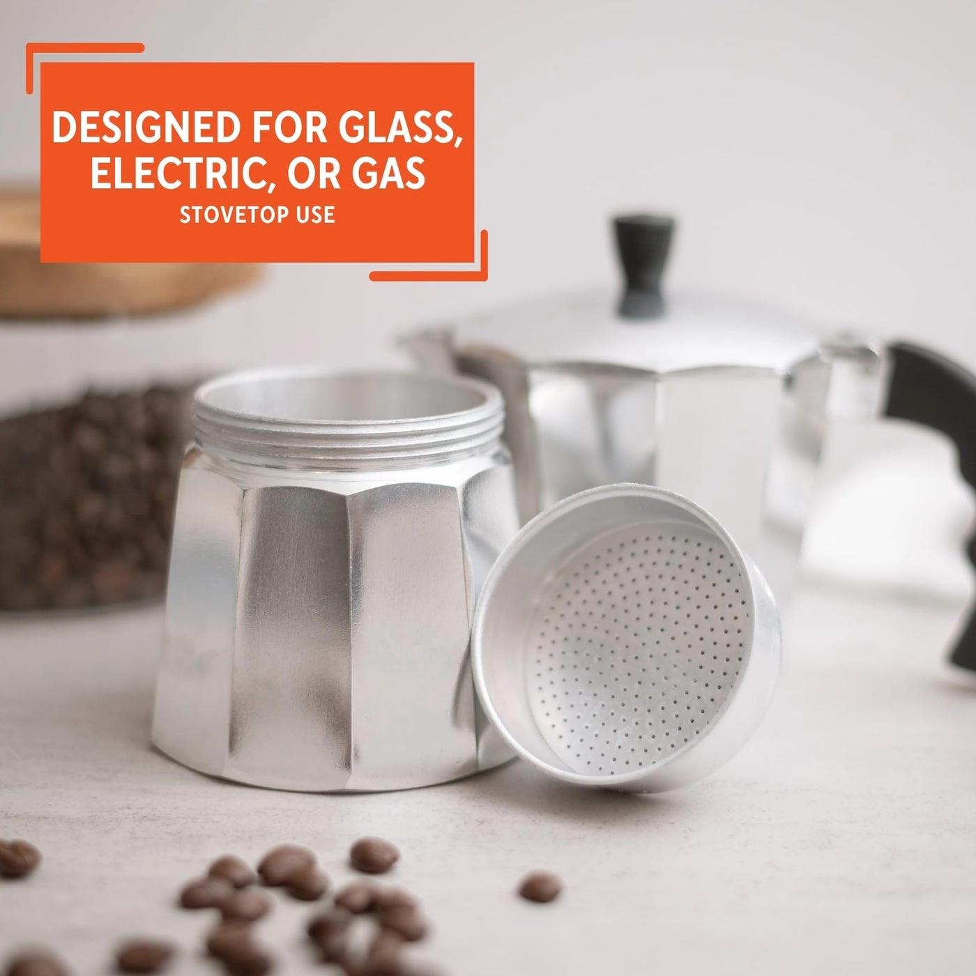 B120-42V - Stovetop 3-Cup