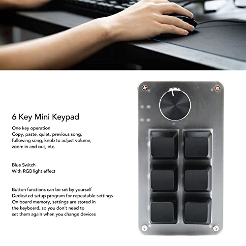 6 Key Mini Keypad - Wired