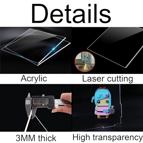 Acrylic Display Case - Clear Dustproof