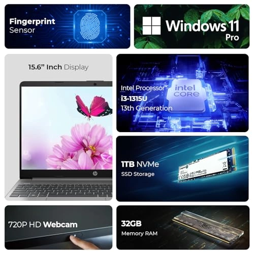 250 G9 - 15.6" 32GB 1TB i5-1235U + Flash Drive - 128GB + Wireless Mouse + Antivirus + Mouse Pad