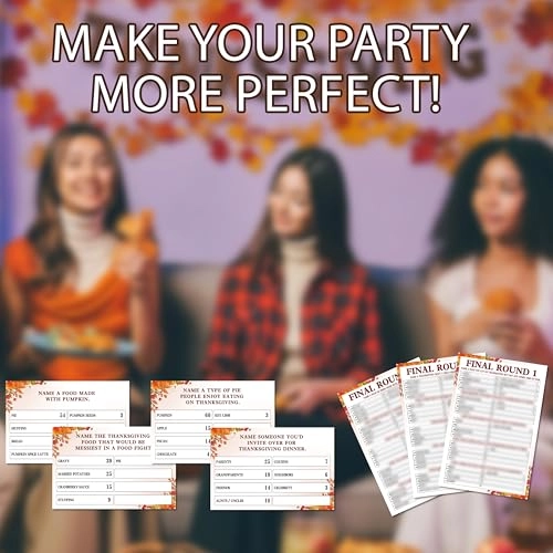 Thanksgiving Friendly Feud Game - 17 years and up