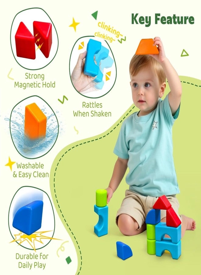 Magnetic Blocks - 12 pcs