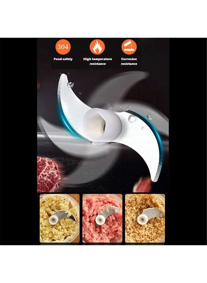 Mini Food Chopper And Processor - 100ml/250ml Wireless Electric