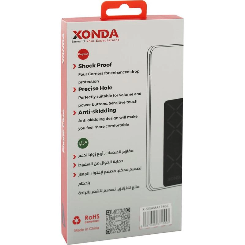 Back Cover Mobile Case with Strap - TPU Material for Motorola edge 50