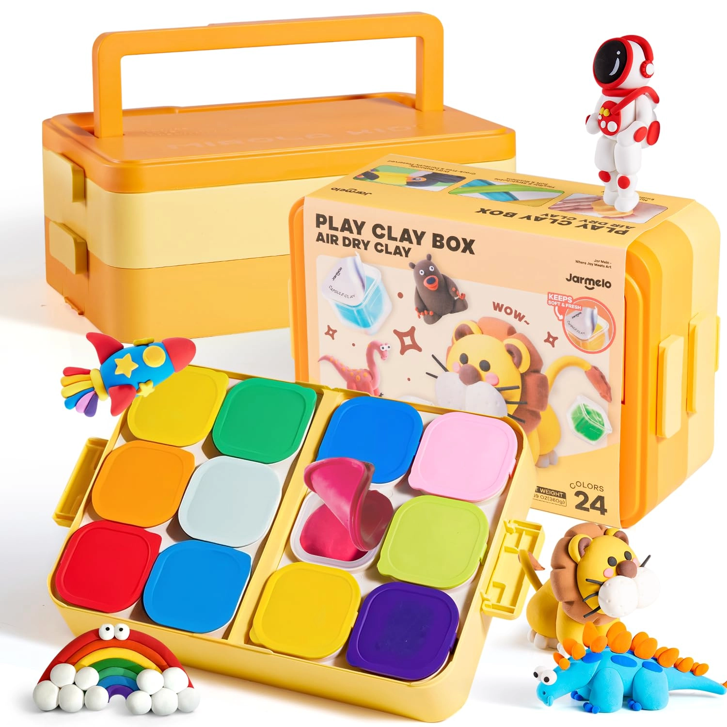 Ningbo Miro toys Co.,Ltd Clay play box - Clay 24 pcs.
