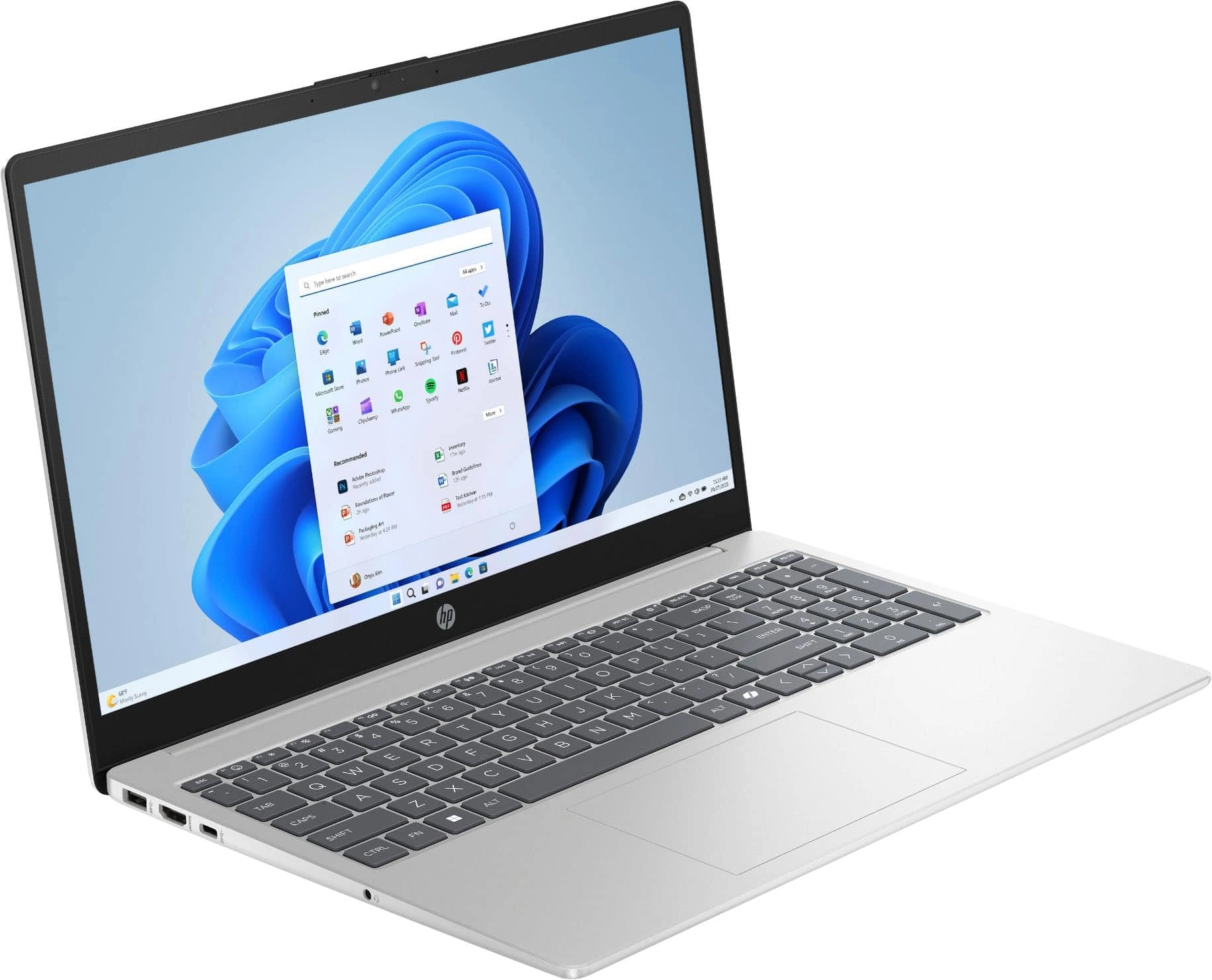 HP 15-FD0113DX - 15.6'' 128GB 8GB i3-N305