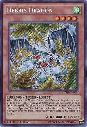 Yu-Gi-Oh! Debris Dragon LC5D-EN009 - Legendary Collection 5D's Mega Pack 1st Edition