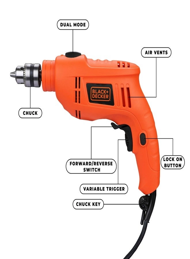 Hammer Percussion Drill - 550W 10mm corded