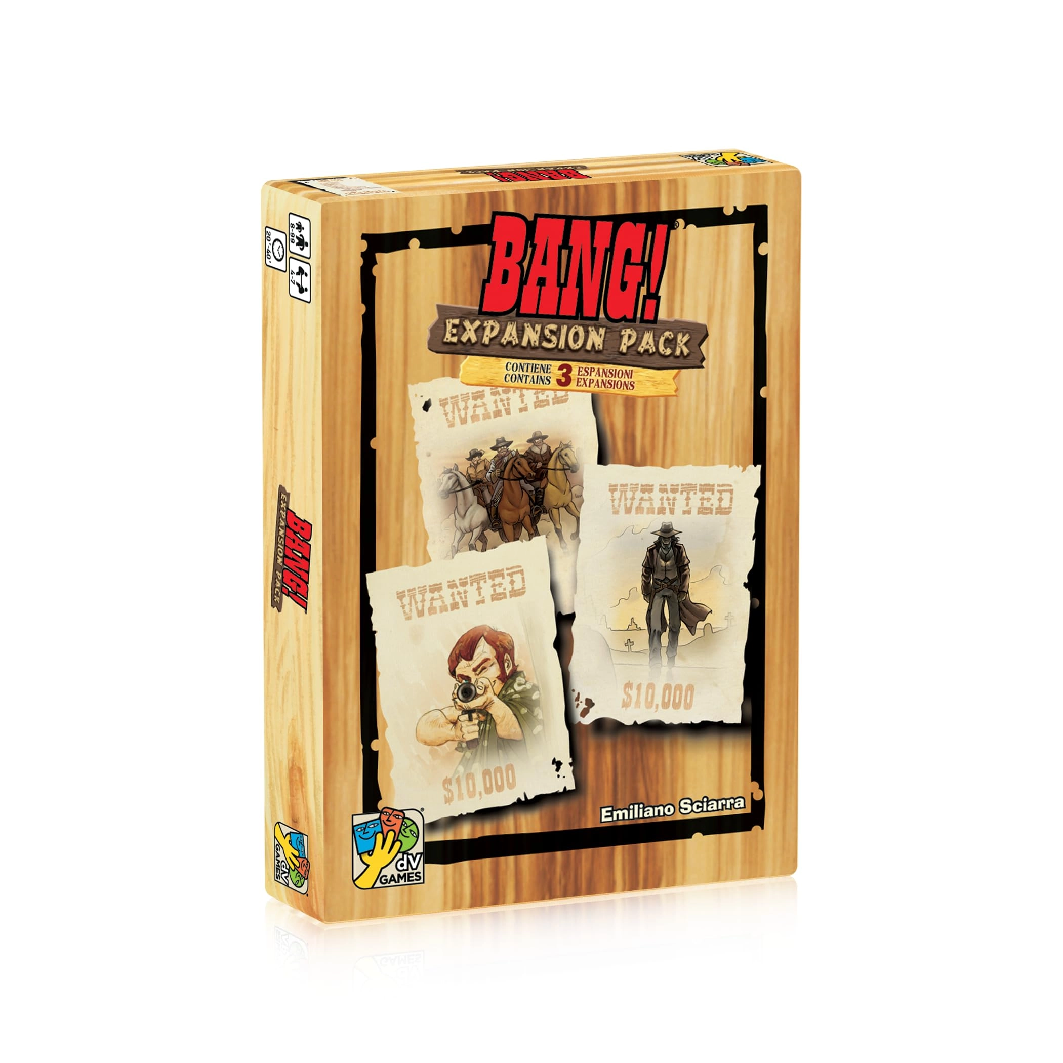 dV Giochi Bang: High Noon + Bang: A Fistful of Cards + Bang: Wild West Show + Bang: The Valley of Shadows