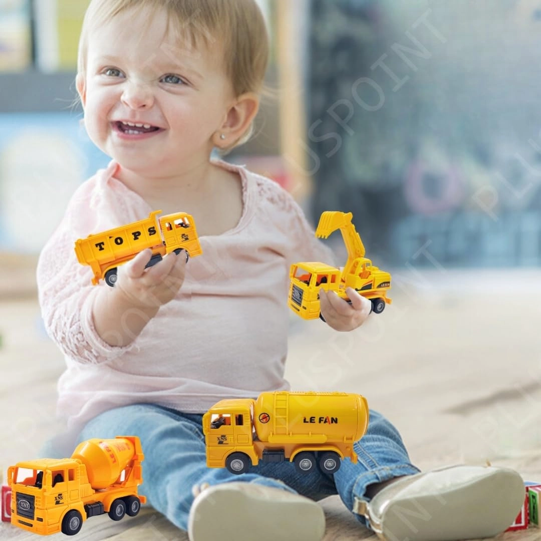 Construction Vehicle Set - 4pcs