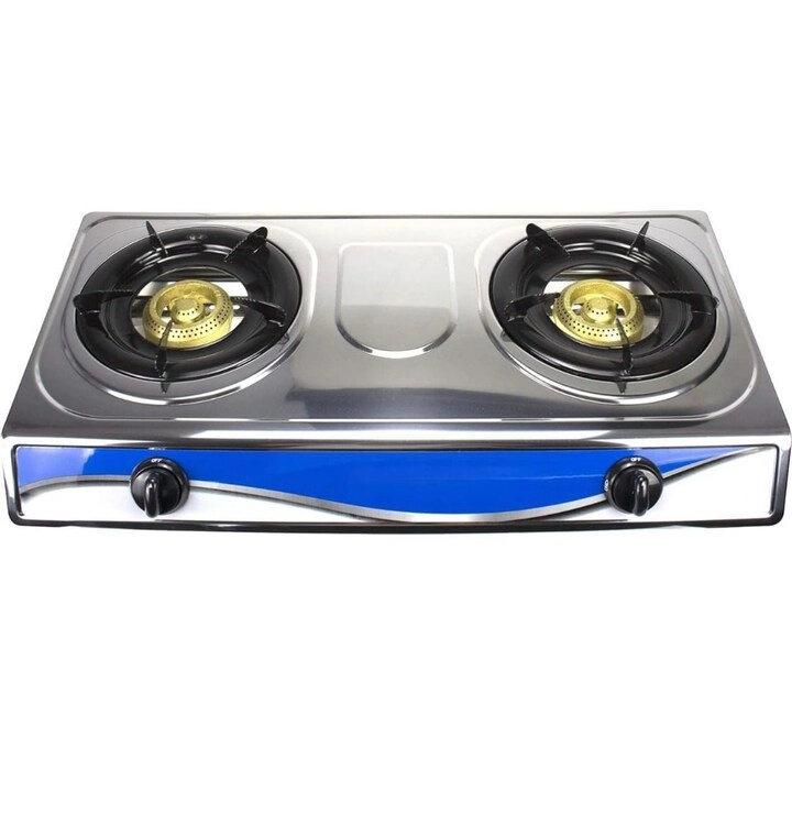 Kitchen Desk Double Burner GAS Cooker