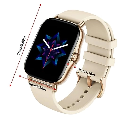 Heart Rate Monitor Watch - 1.75 Inch Touch Screen Heart Rate Blood Pressure Blood Oxygen Monitor