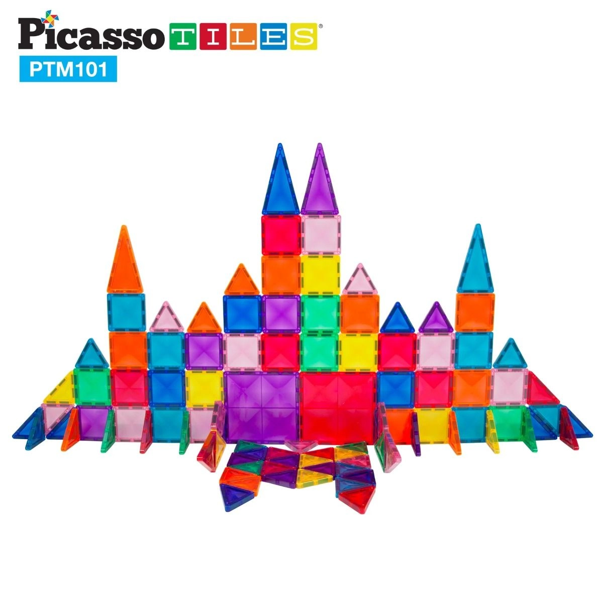 Picasso Magnetic Tiles - 101 pcs