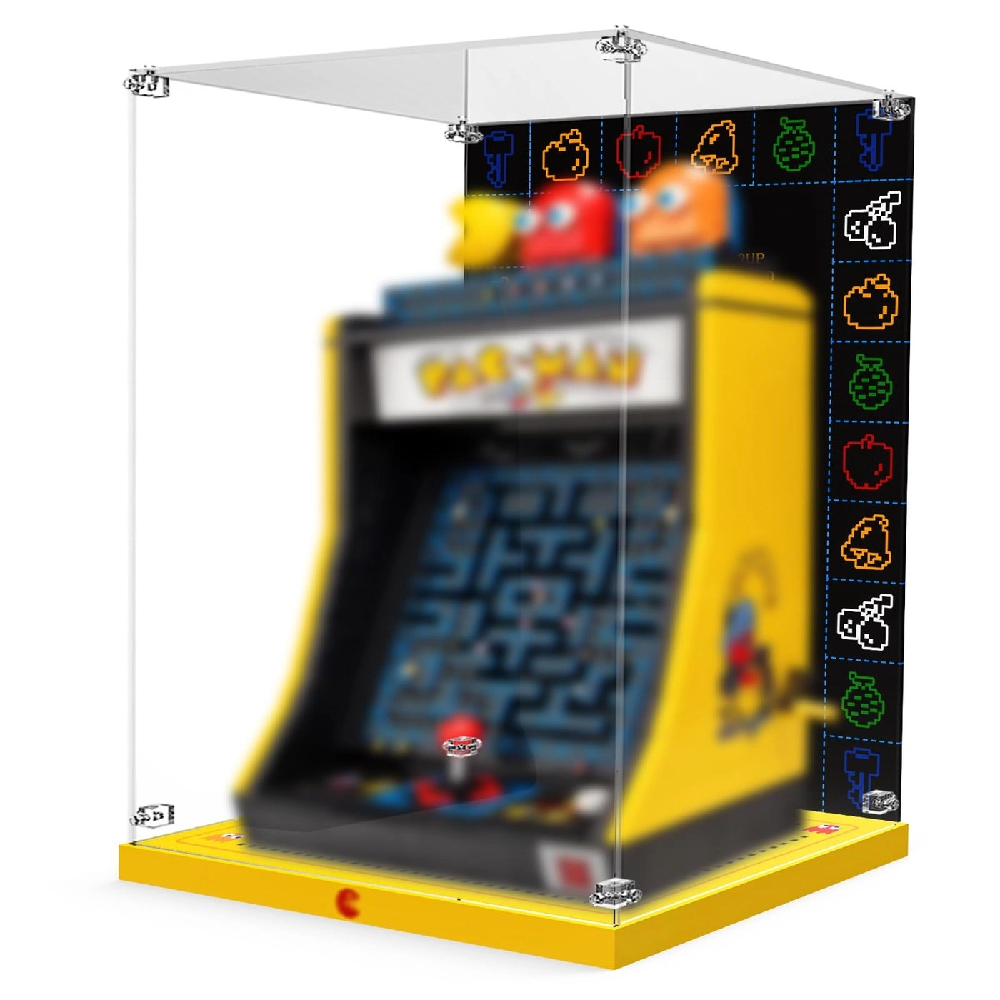 PIPART Acrylic Display Case for Lego 10323 PACMan Arcade - Dustproof Clear