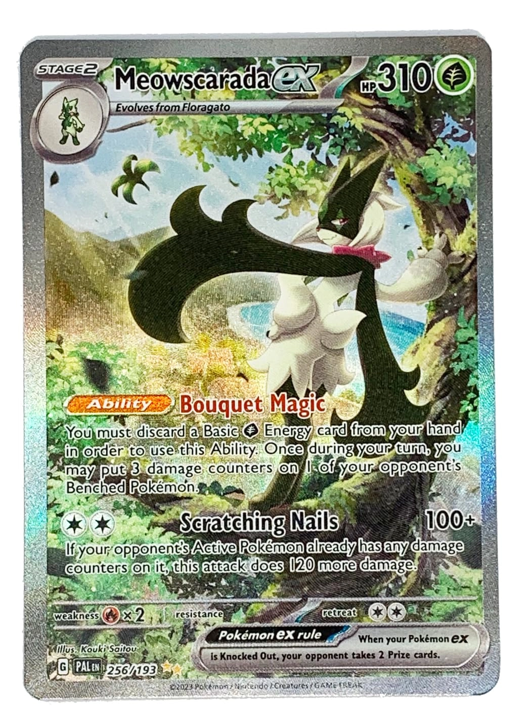 Pokémon Meowscarada ex 256/193 - Paldea Evolved