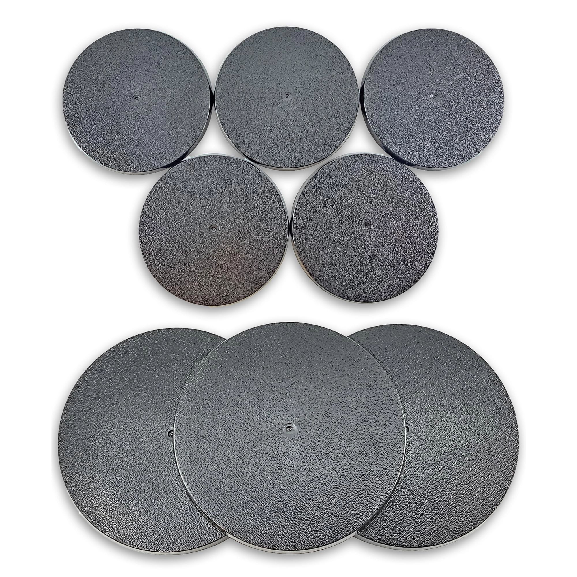Hobby Heaven 90mm Round Plastic Warhammer Bases - 5 pcs
