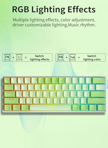 61 Keys Mechanical Keyboard - Wireless