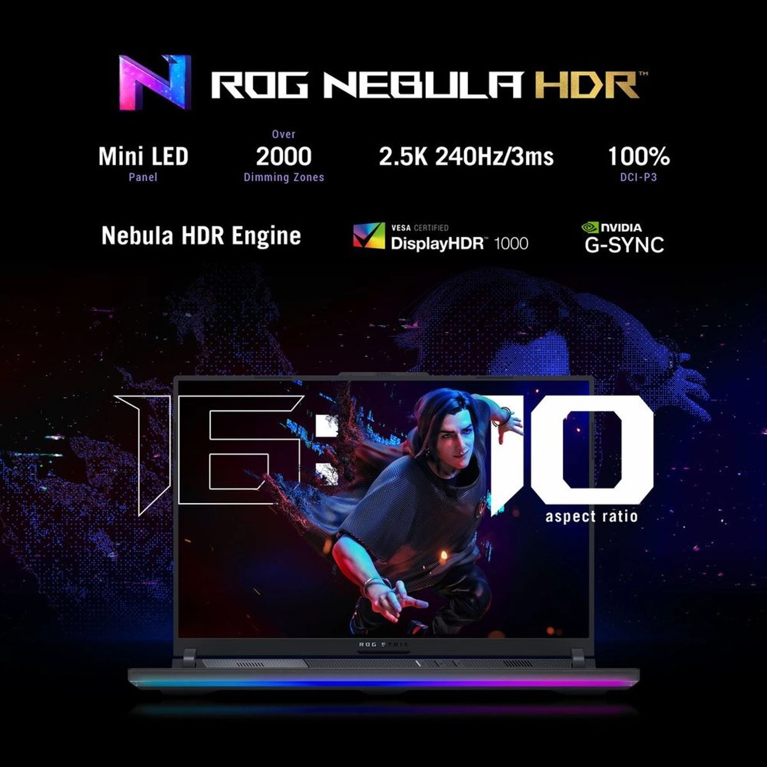 ROG Strix Scar 18 G834JYR-XS97 - 18'' i9-14900HX 32GB DDR5 2TB SSD