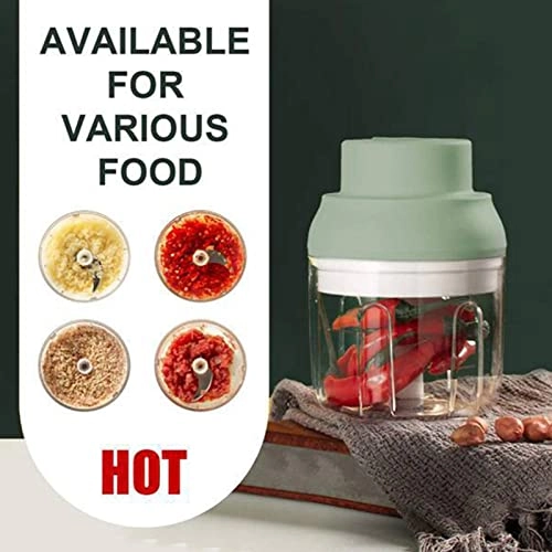 Electric Garlic Chopper - built-in lithium battery (1200mAh)