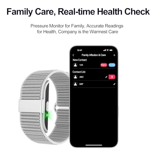 MG Health & Fitness Wearable - Blood Pressure Insights Medical-Grade ECG 12+ Days Battery Life